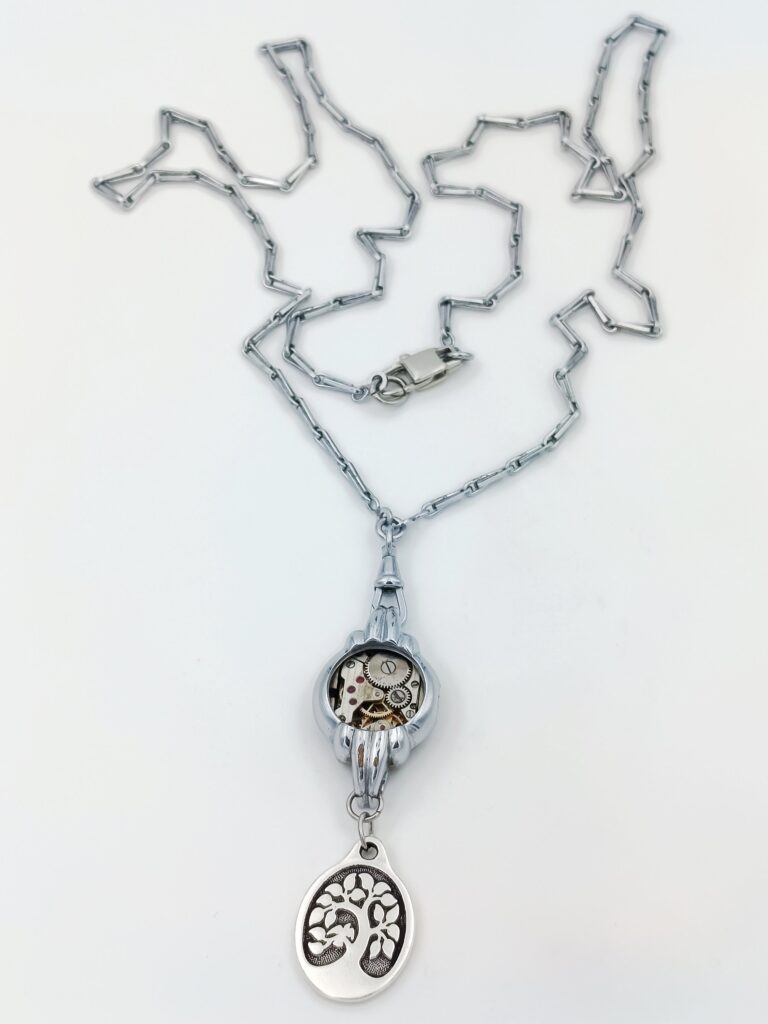 Collier sautoir Art Déco Arbre du Temps