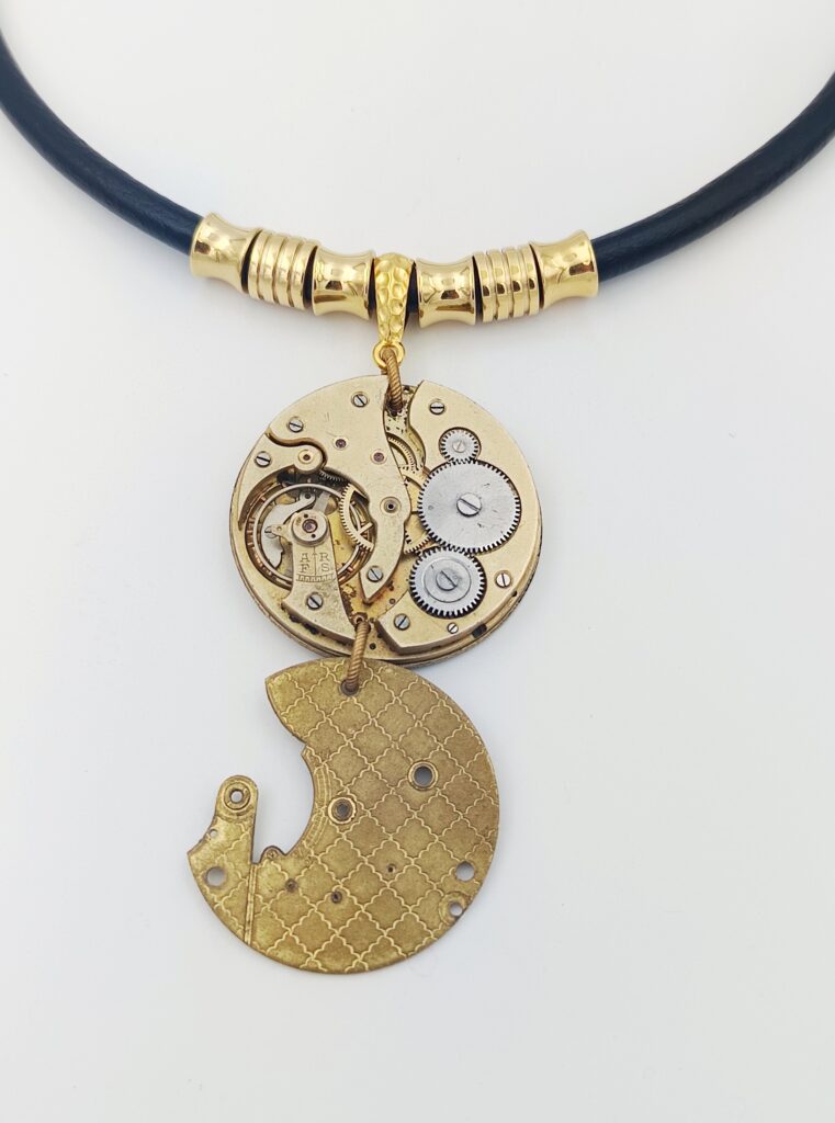 Collection ONE PIECE - Montre à Gousset + Bracelet Cuir + Chaîne Pendentif - Neuf Avec étiquettes