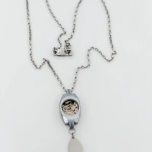 Collier Art Déco mouvement montre